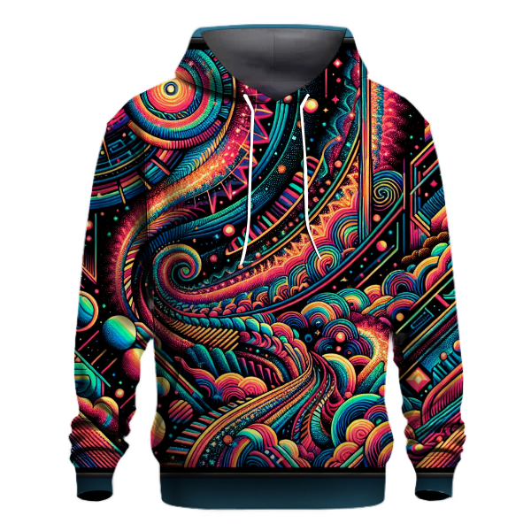 Galactic Glow Design Hoodie