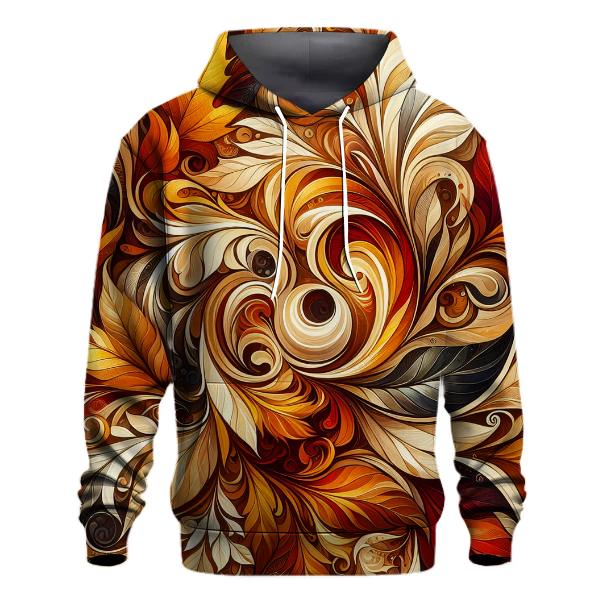 Amber Autumn Boughs Hoodie