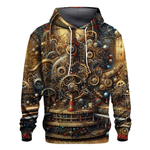 Steampunk Christmas Eve Hoodie