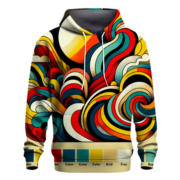 Funky Artistic Abstract Hoodie
