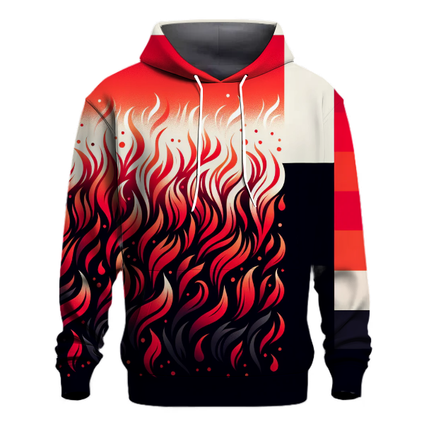 Midnight Flames Hoodie
