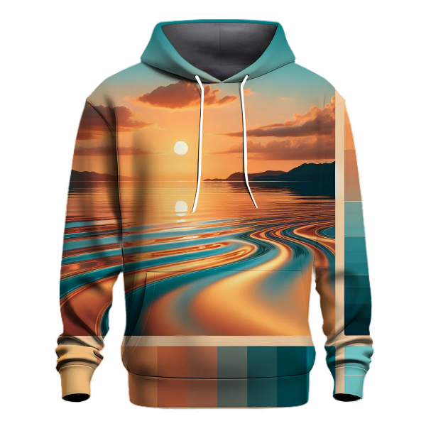 Sunset Lagoon Tranquility Hoodie