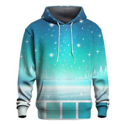 Aurora Frost Gradient Hoodie