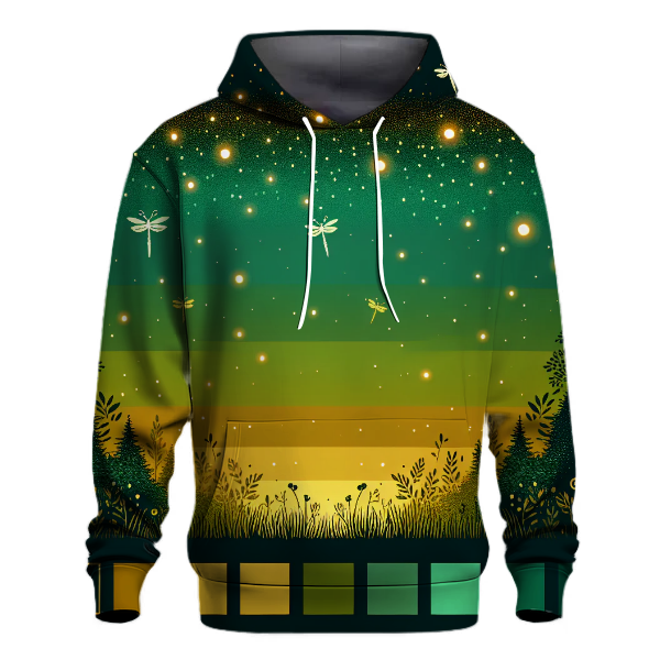Radiant Firefly Night Hoodie