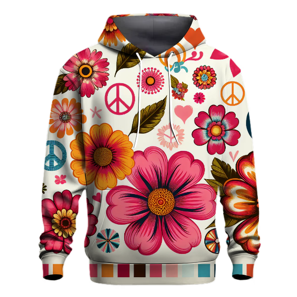 Charming Flower Child Hoodie