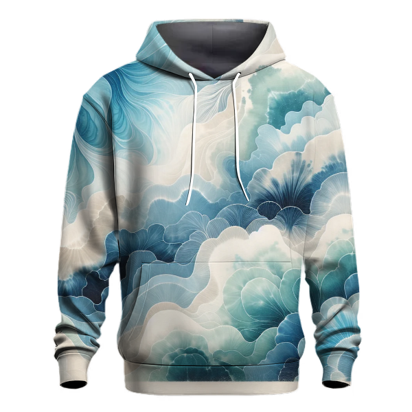 Serene Tide Tie-Dye Hoodie