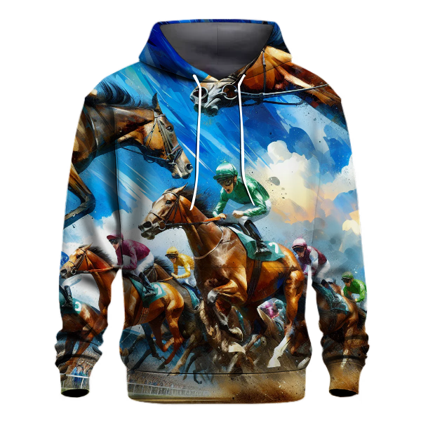 Horse Racing Flair Hoodie