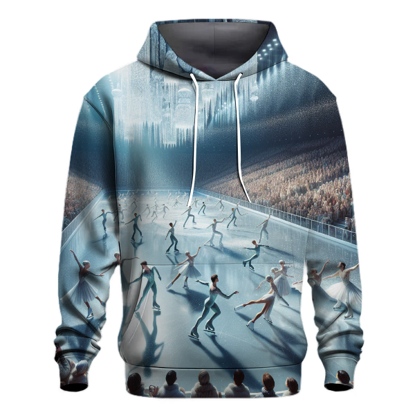 Skating Figure Elegance Hoodie