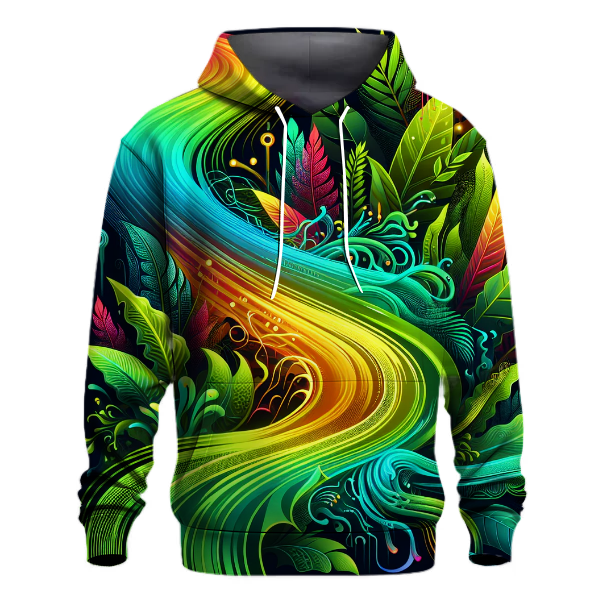 Neon Jungle Energy Hoodie