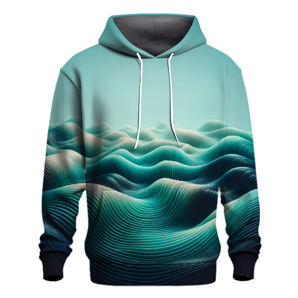 Mystical Lagoon Gradient Hoodie
