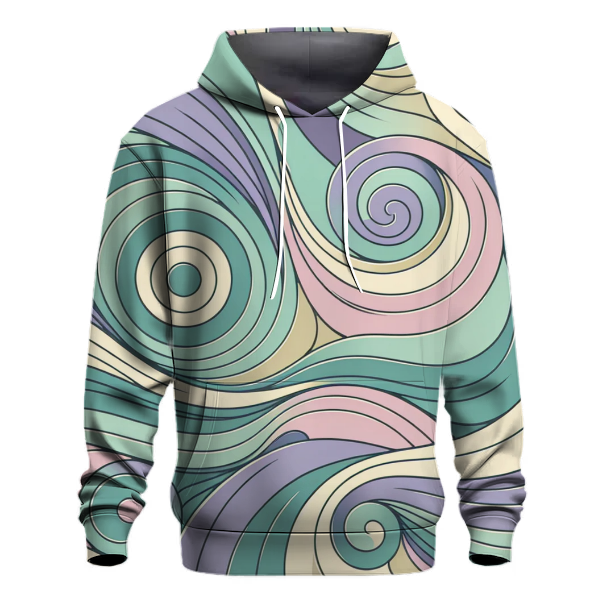 Peaceful Groovy Spiral Hoodie