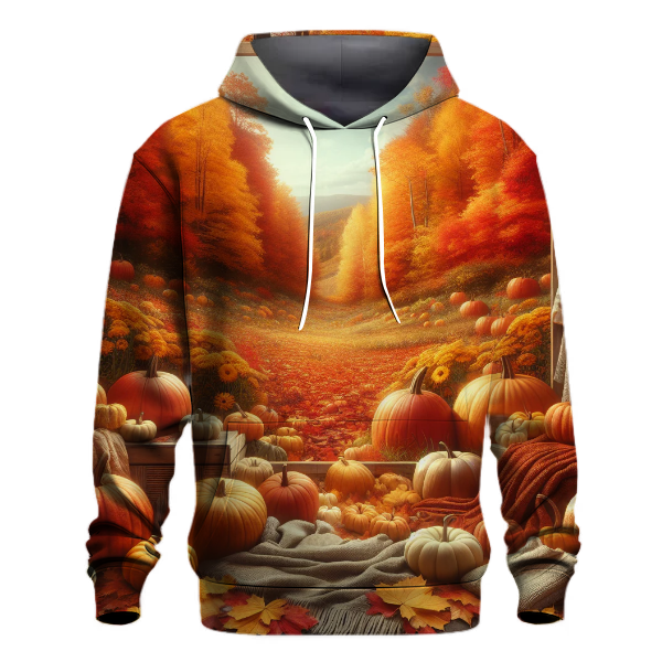 Rustic Autumn Charm Hoodie