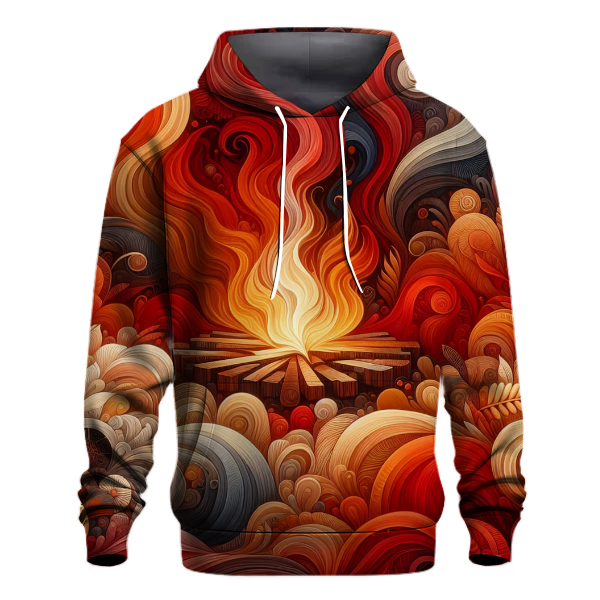 Firelight Tie-Dye Hoodie