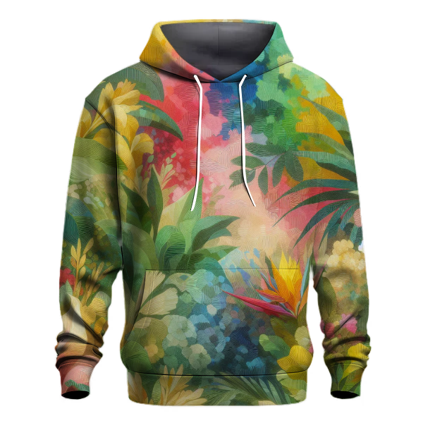 Vibrant Jungle Burst Hoodie