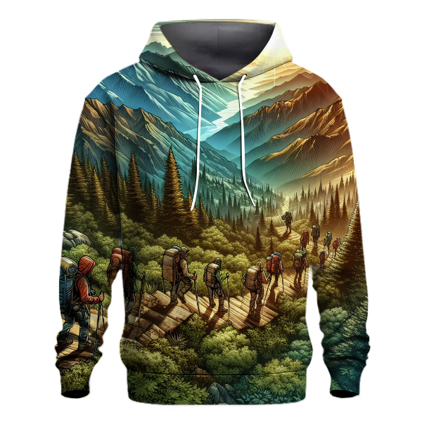 Mountain Trekking Adventure Hoodie