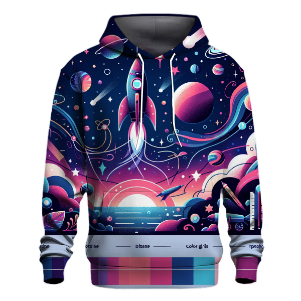 Cosmic Adventure and Exploration Hoodie