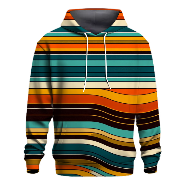 Retro Stripes Revival Hoodie