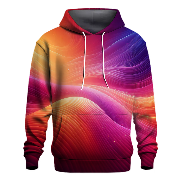 Retro Gradient Sunset Hoodie