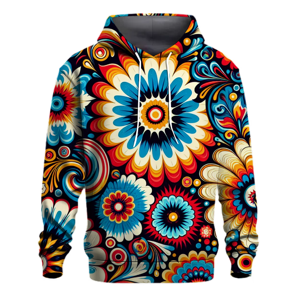 Vibrant Tie-Dye Reverie Hoodie