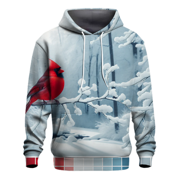 Snowy Cardinal Christmas Dream Hoodie