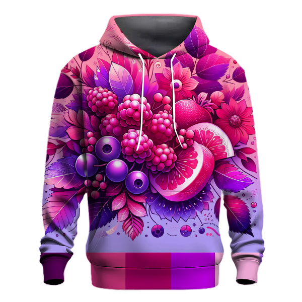 Bright Berry Gradient Hoodie