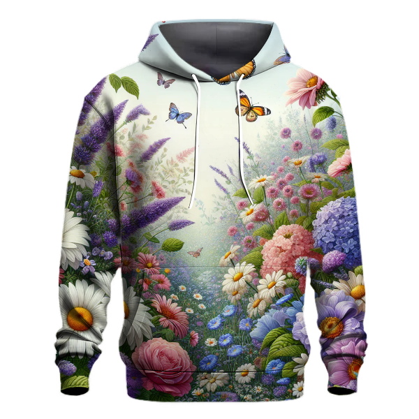 Floral Serenity Retreat Hoodie