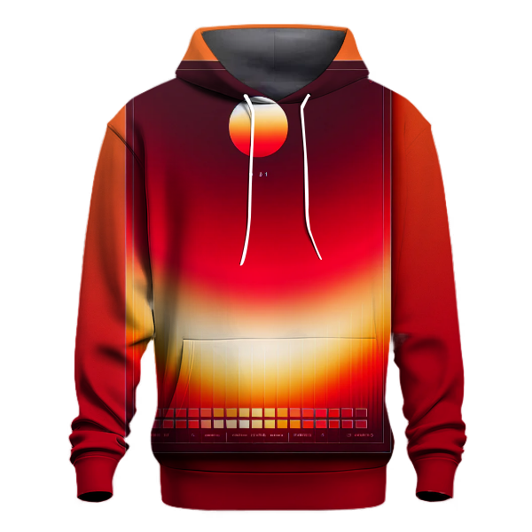 Warm Ember Gradient Hoodie