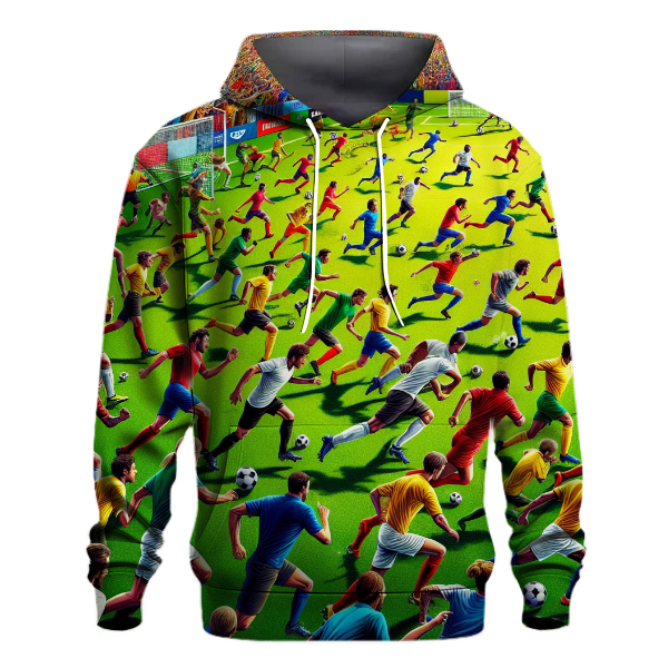 Soccer Field Energy Hoodie