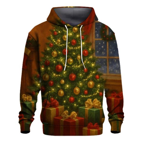 Christmas Tree with Gifts Hoodie