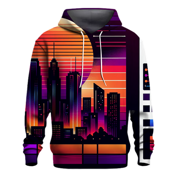 Urban Cityscape Dusk Hoodie