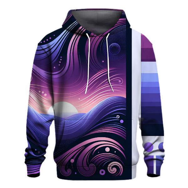 Midnight Violet Ombr Hoodie
