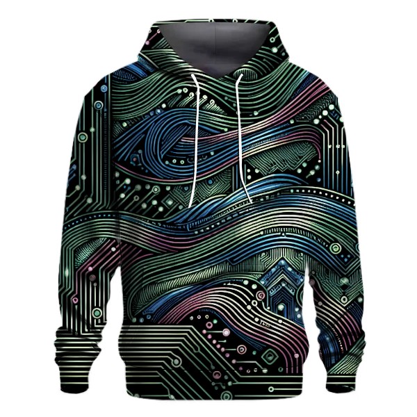 Retro Techwave Dynamics Hoodie
