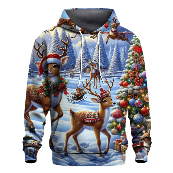 Nutty Reindeer Adventures Hoodie