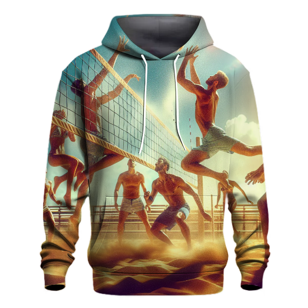Volleyball Wave Dynamics Hoodie