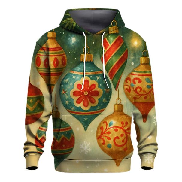 Christmas Tree Ornament Collection Hoodie