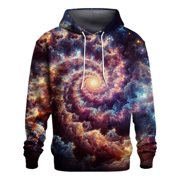 Cosmic Galaxy Swirls Hoodie