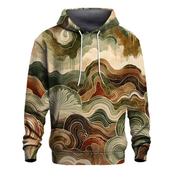 Earthy Tones Organic Hoodie