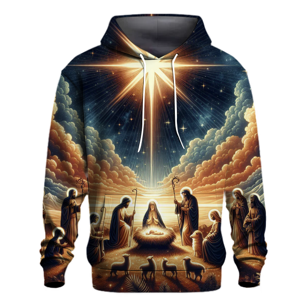Celestial Nativity Scene Hoodie