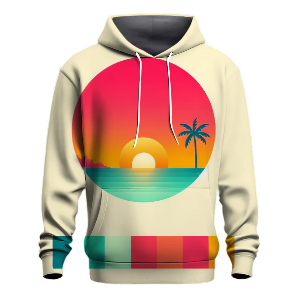 Tropical Sunset Palette Hoodie