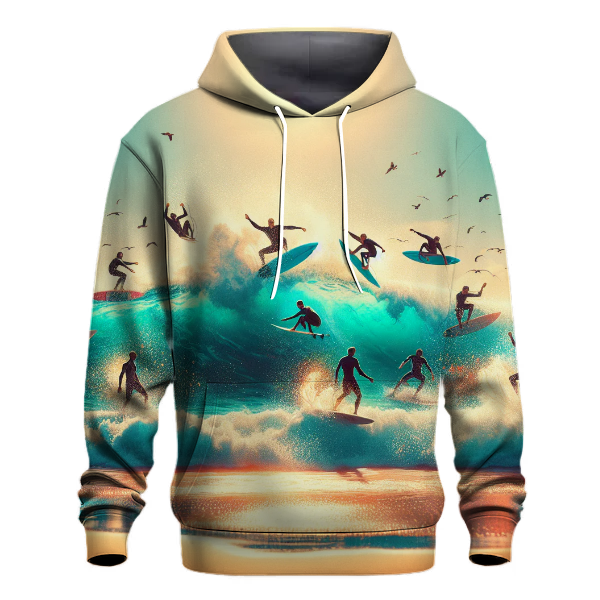 Surfing Wave Dynamics Hoodie
