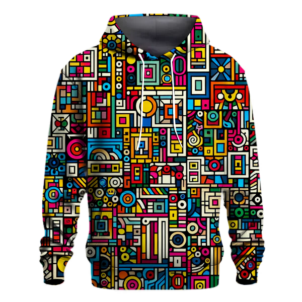 Pop Art Mosaic Hoodie