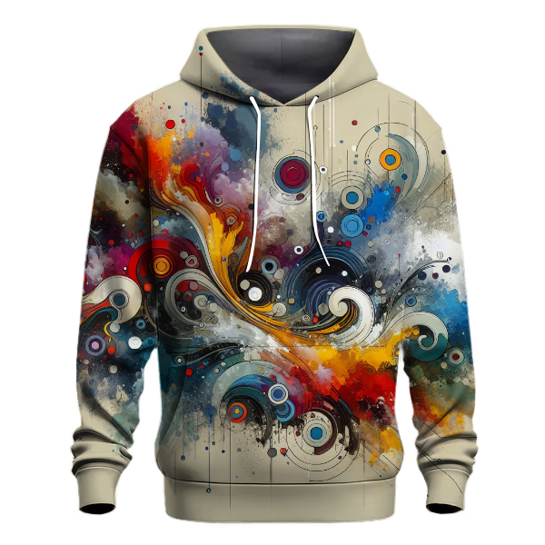 Graphite Pop Art Hoodie