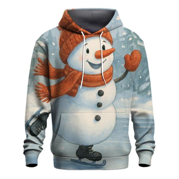 Frosty the Skating Snowman Hoodie