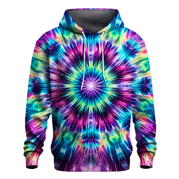 Electric Prism Pulse Hoodie