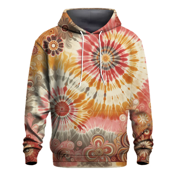 Vintage Tie-dye Swirl Hoodie