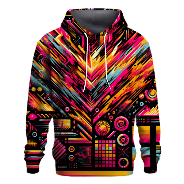 Graffiti Street Burst Hoodie
