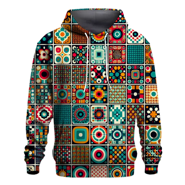 Funky Squares Hoodie