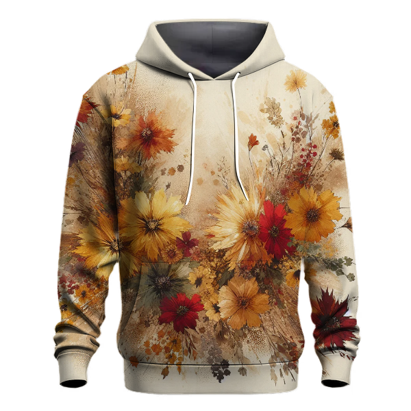 Desert Bloom Tie-dye Design Hoodie