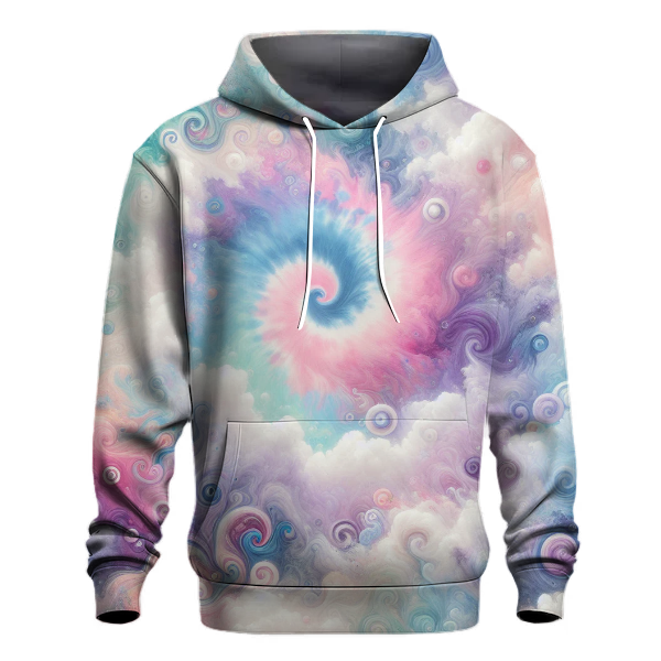 Pastel Rainbow Tie-dye Hoodie