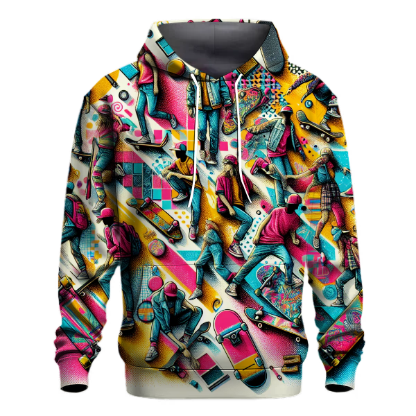 Radical Skateboard Scene Hoodie